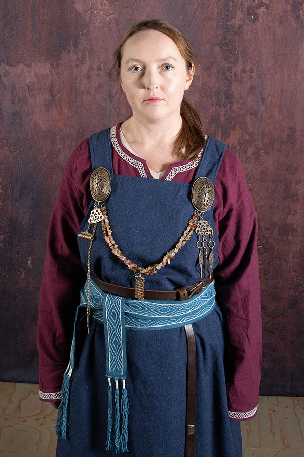 Viking skildpaddebroche i Jellinge-stil, bronze, pris pr. stk.