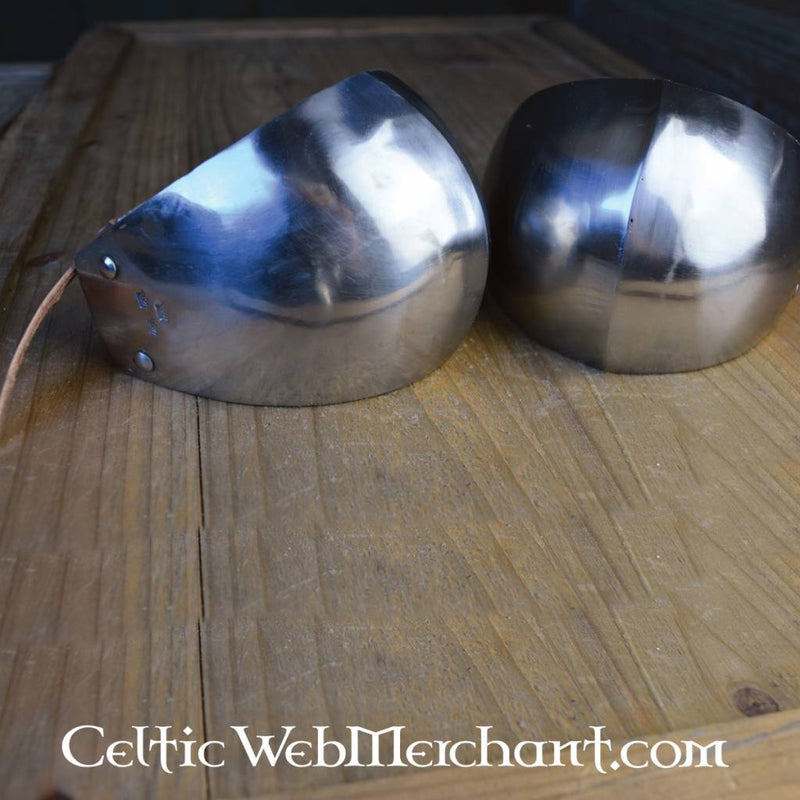 Frühe Couters, Ellbogenpanzer, 1,6 mm