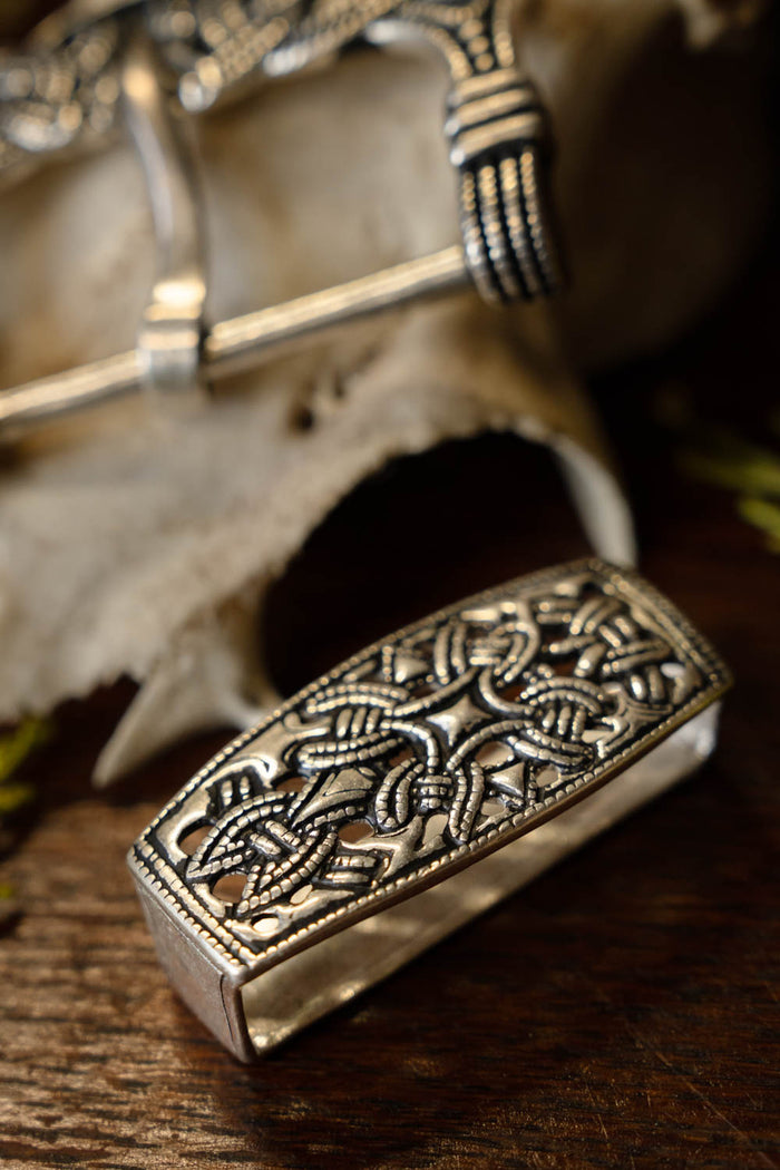 Gokstad rembeslag, sølv