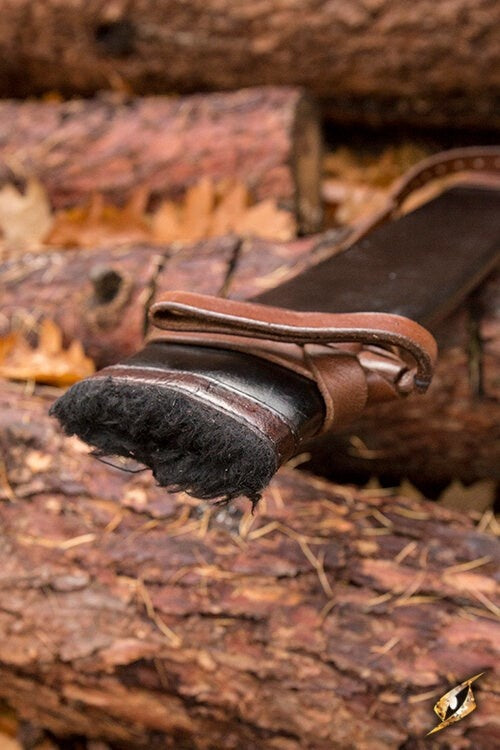 Pochwa na miecz LARP, rozmiar L, prawa, czarna