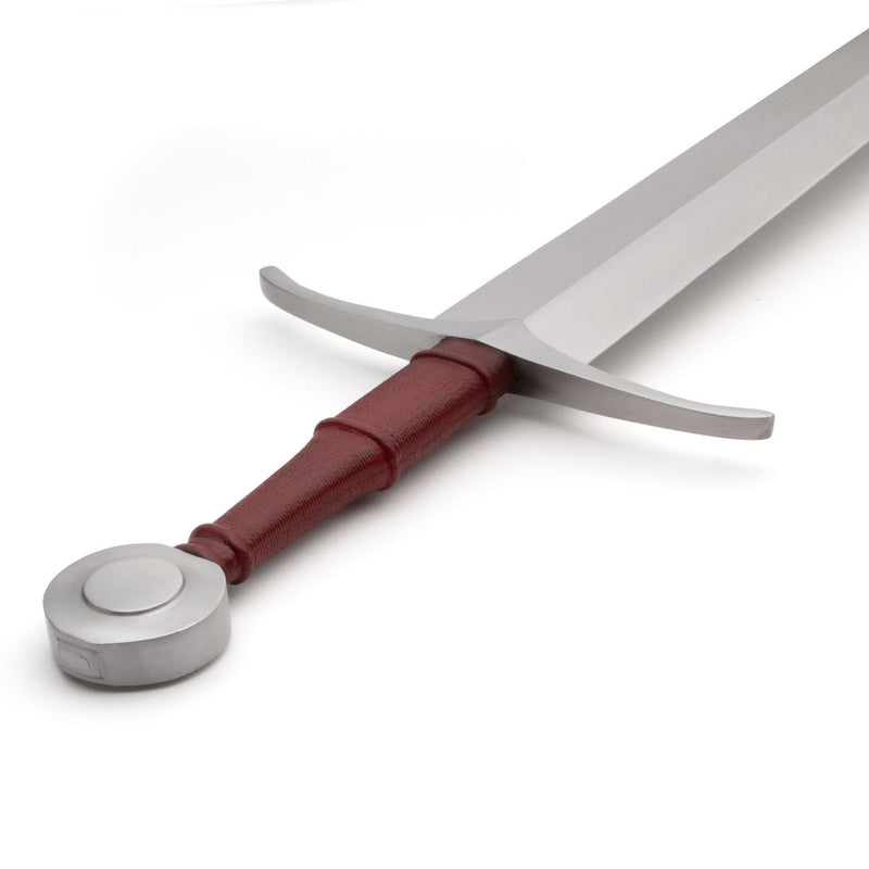 Mittelalterliches Bastardschwert Arbedo, 1350–1400, scharf