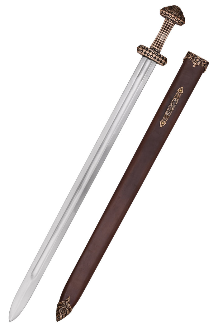 Vikingasvärd Petersen typ D, halvskarpt