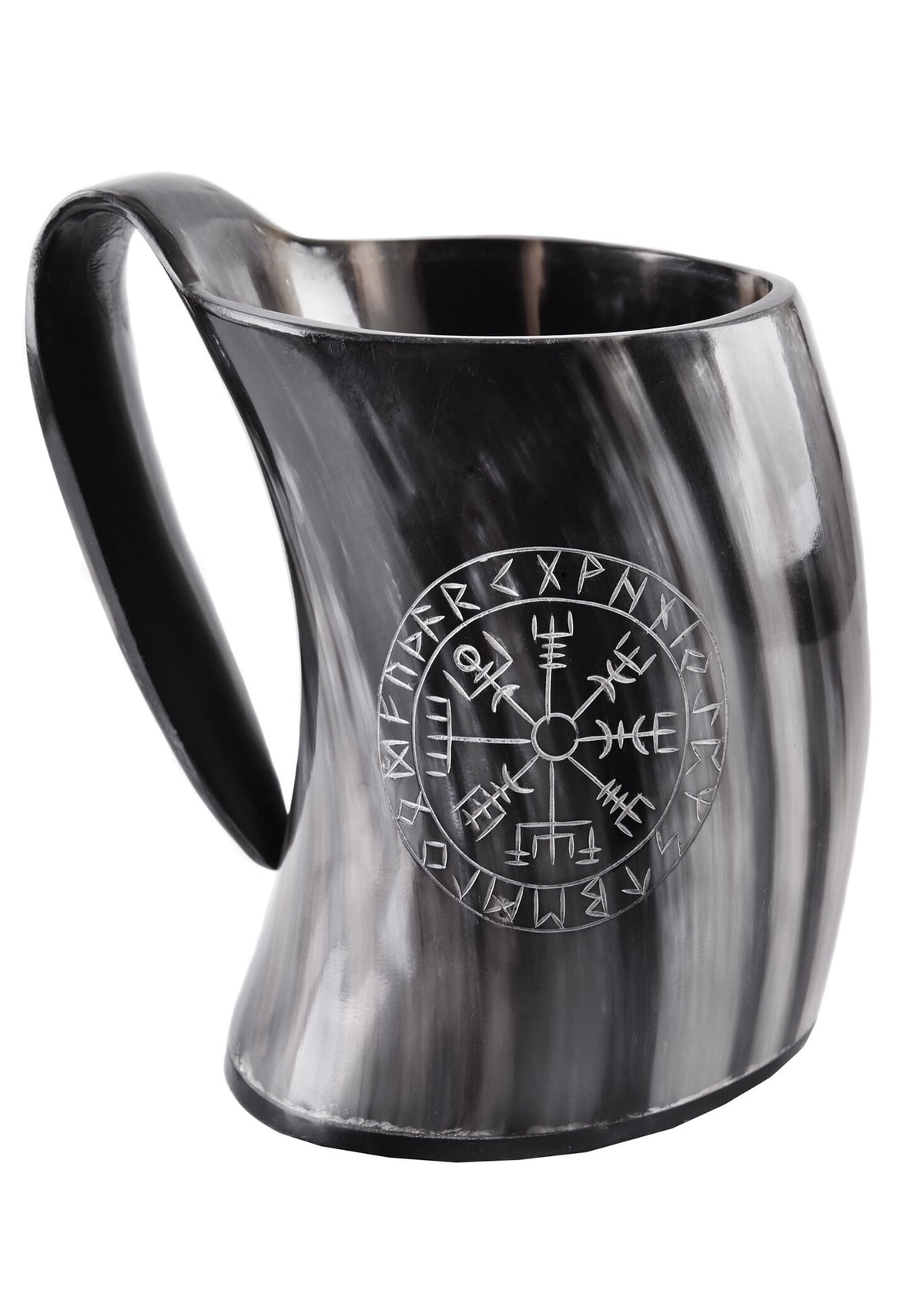Hoornen beker Vegvisir, 650-1000 ml