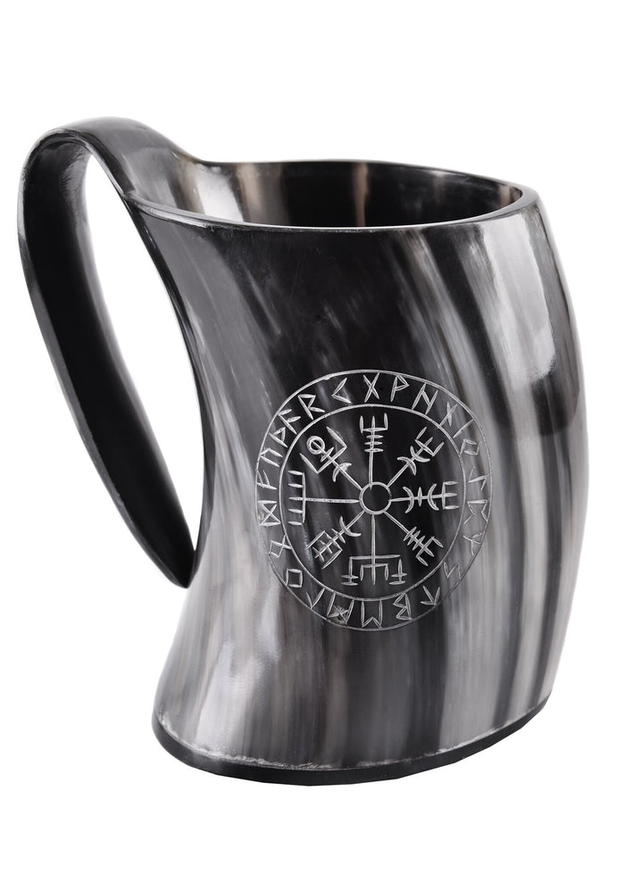 Hoornen beker Vegvisir, 650-1000 ml