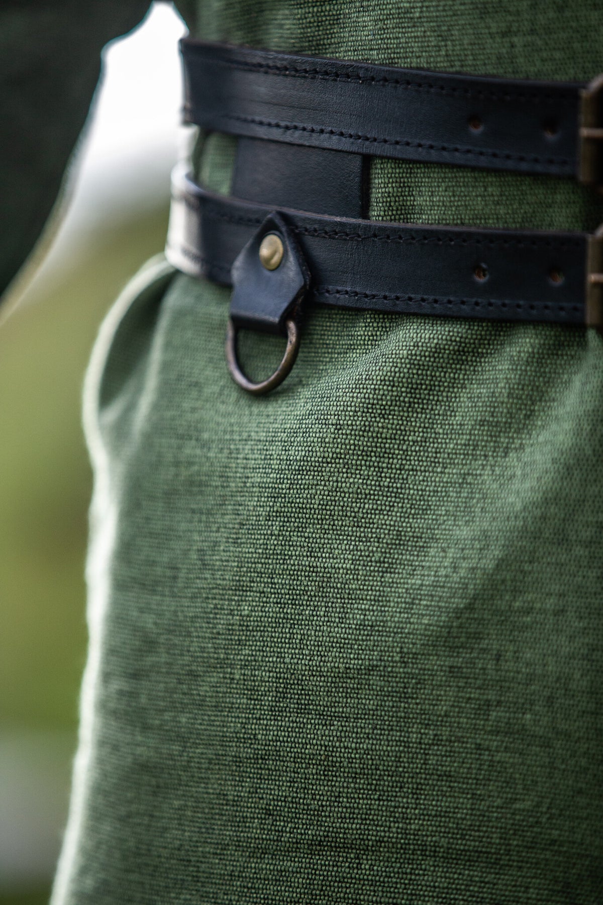 Dubbelbälte Ubbe, svart