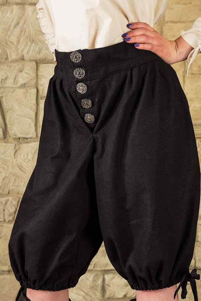 Tilly Renaissance pantalon, noir