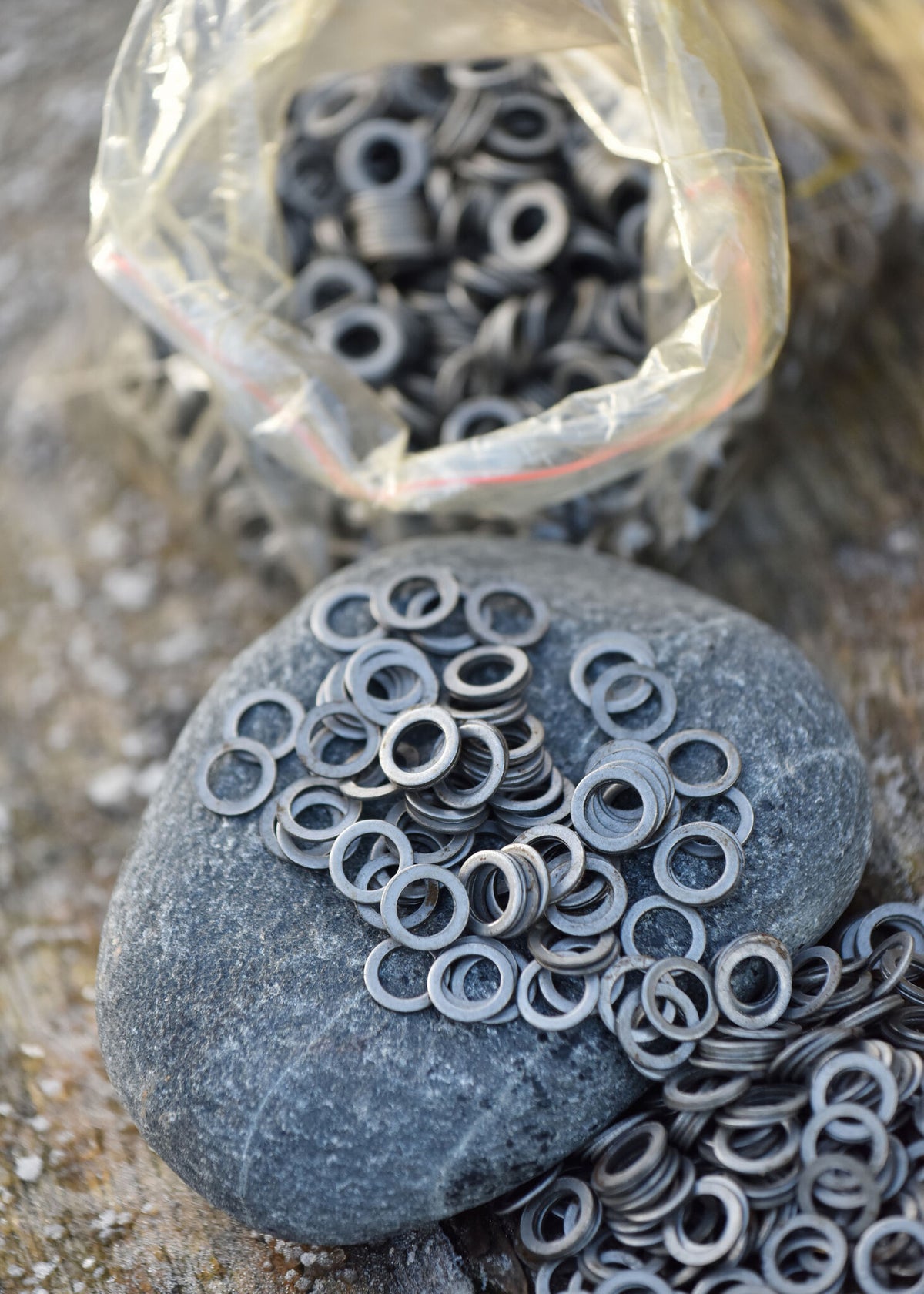 1 kg płaskich niezakuwanych ogniw, 8 mm