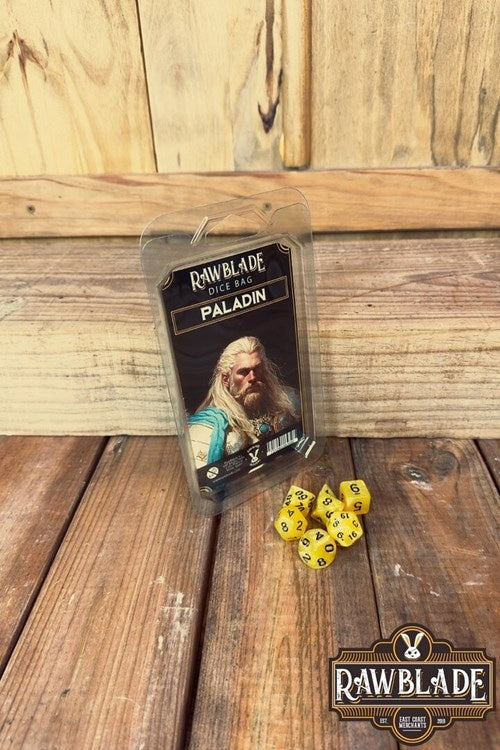Tärningspåse med tärningsset paladin