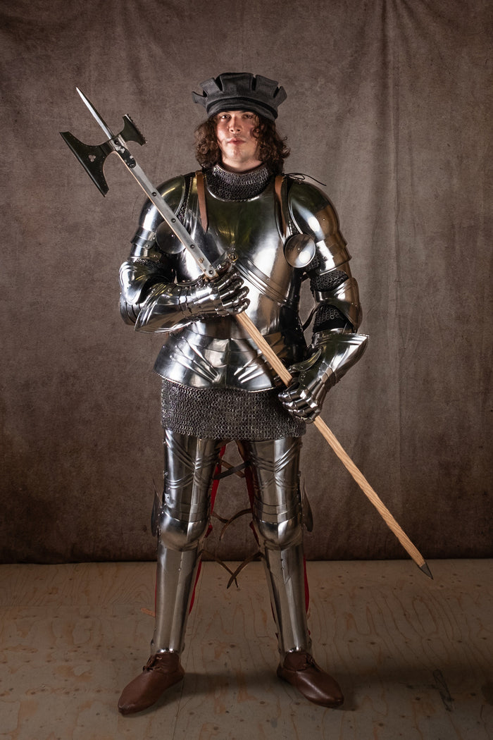 Gotyckie rękawice pancerne, 1450–1500, 1,2 mm