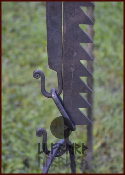 Middeleeuwse verstelbare S-haak 90 cm