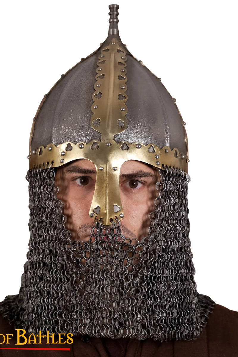 10. århundredes vikingehjelm Gnezdovo, 1,6 mm