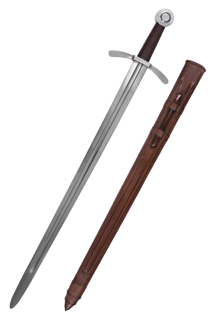 Medieval crusader sword, semi-sharp