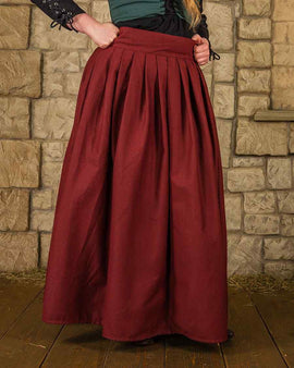 Skirt Anna, burgundy