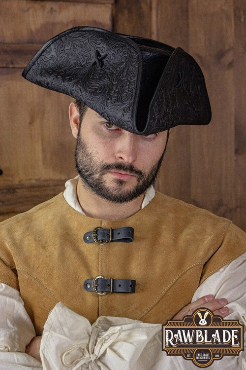 Klobouk Jack Rackham, deluxe, černý