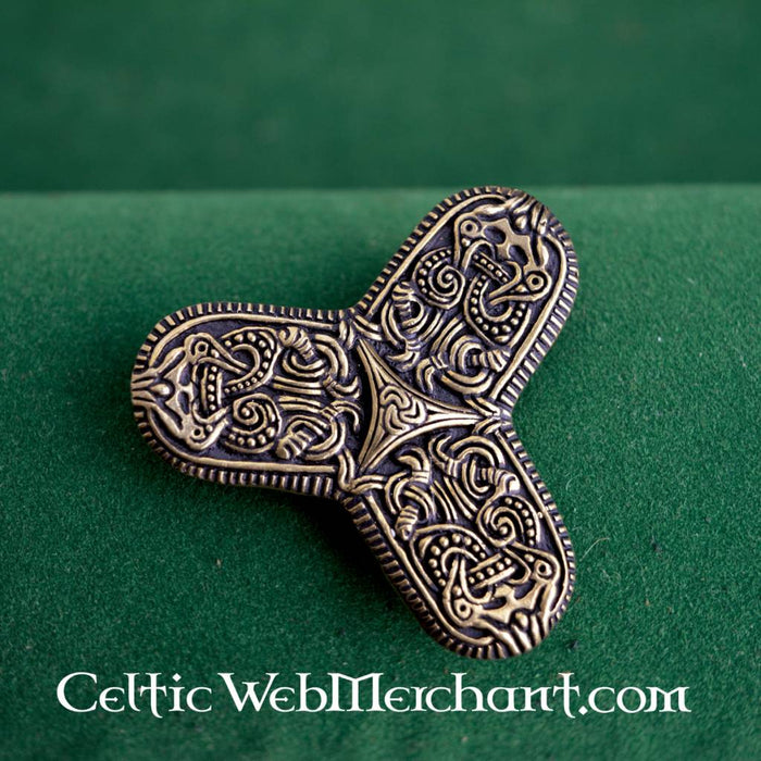 Viking brooch Tranby, bronze