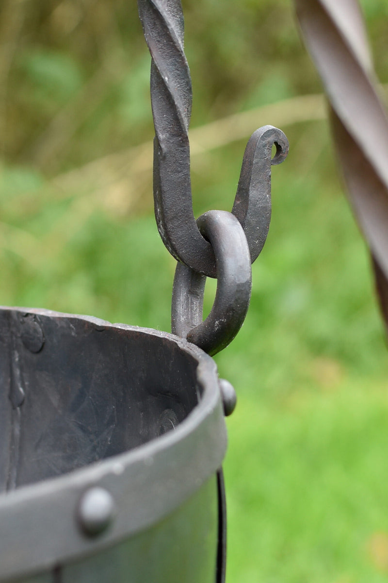 Large early medieval cauldron 9 litre