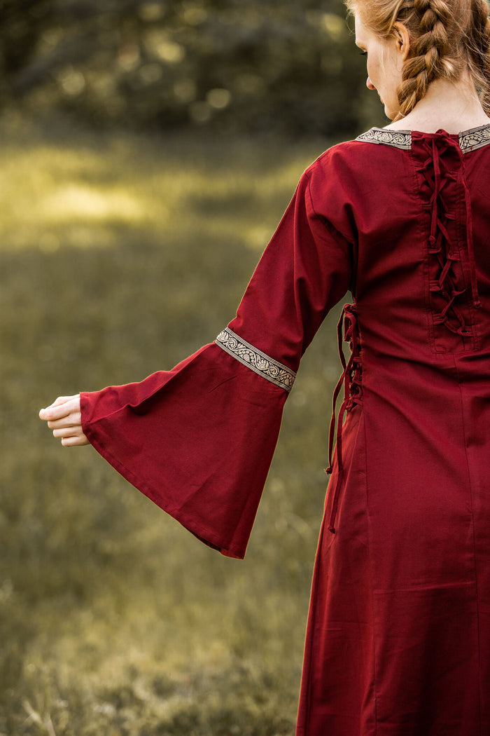 Jurk Cleena rood