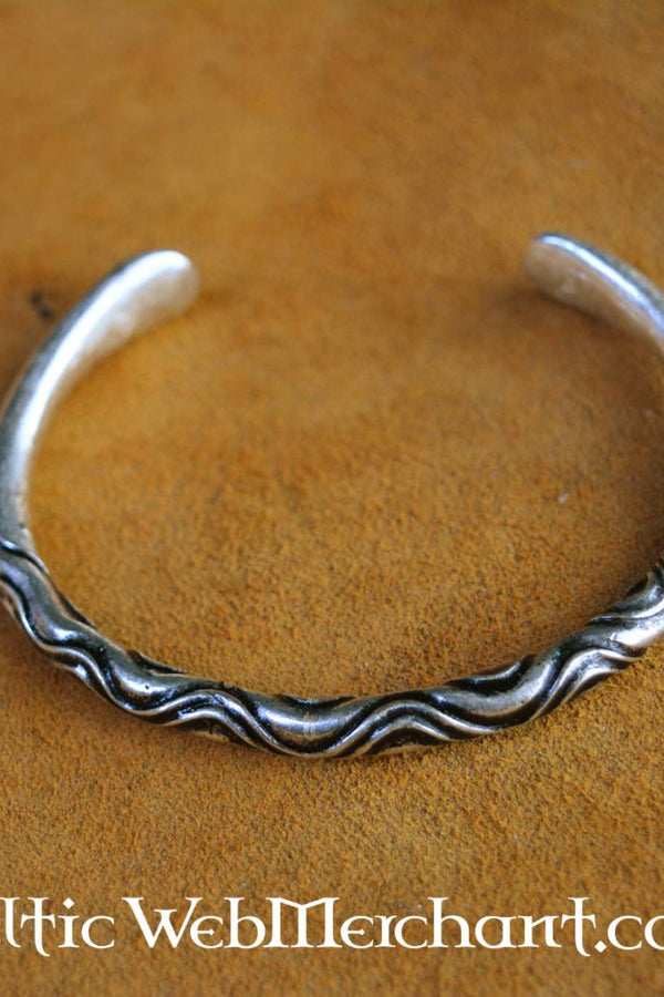 Viking 'hakarmband', verzilverd brons