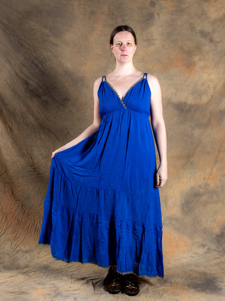 Göttinnenkleid Athena, blau