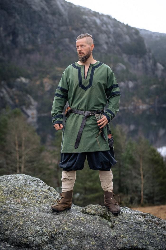 Viking tunic Bjorn, green