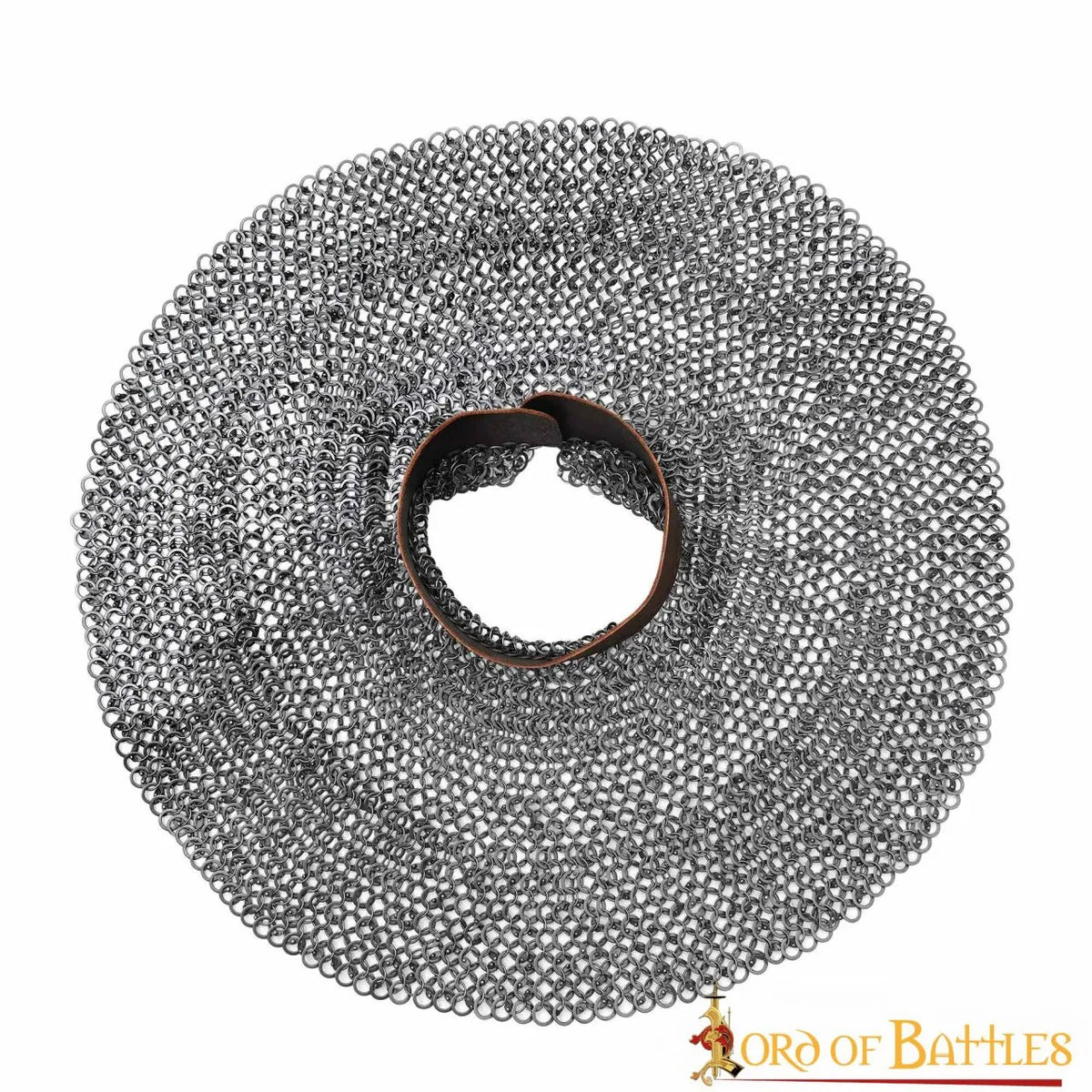 Ringbrynje standard, blandede klinket runde ringer, 9mm
