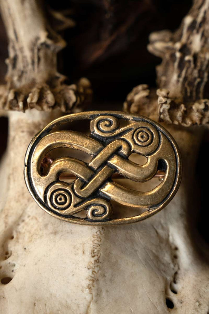Anglo-Saxon fibula Oxford, bronze