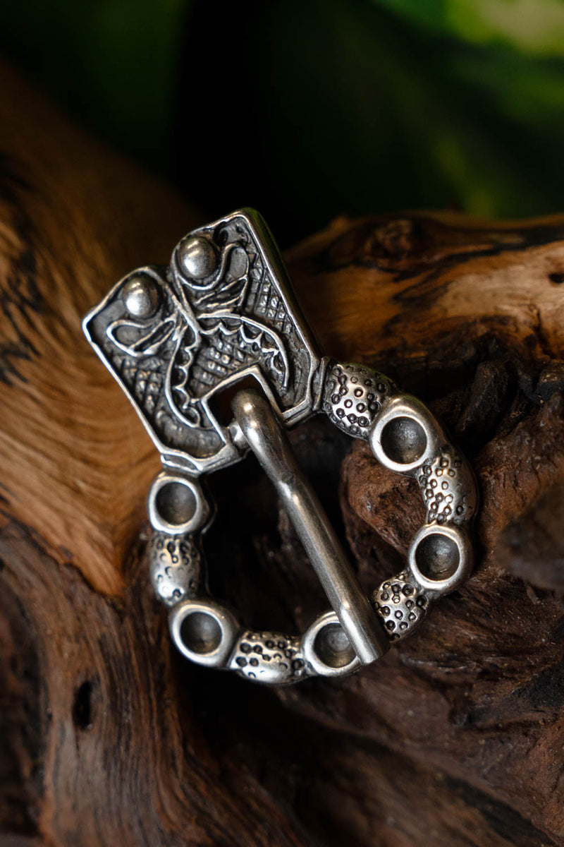 Fibbia rinascimentale Londra, argentata