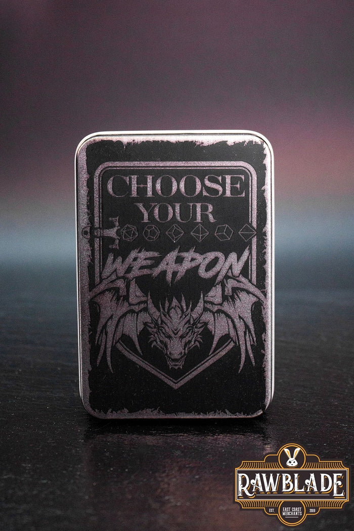 Set di dadi “Choose Your Weapon”