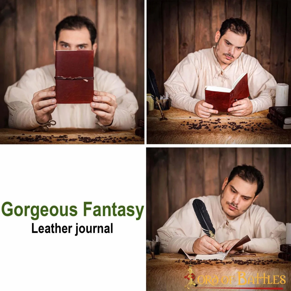 Livro de couro Mago