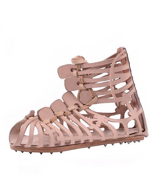 Hobnailed caligae, Castleford/Valkenburg type, brown