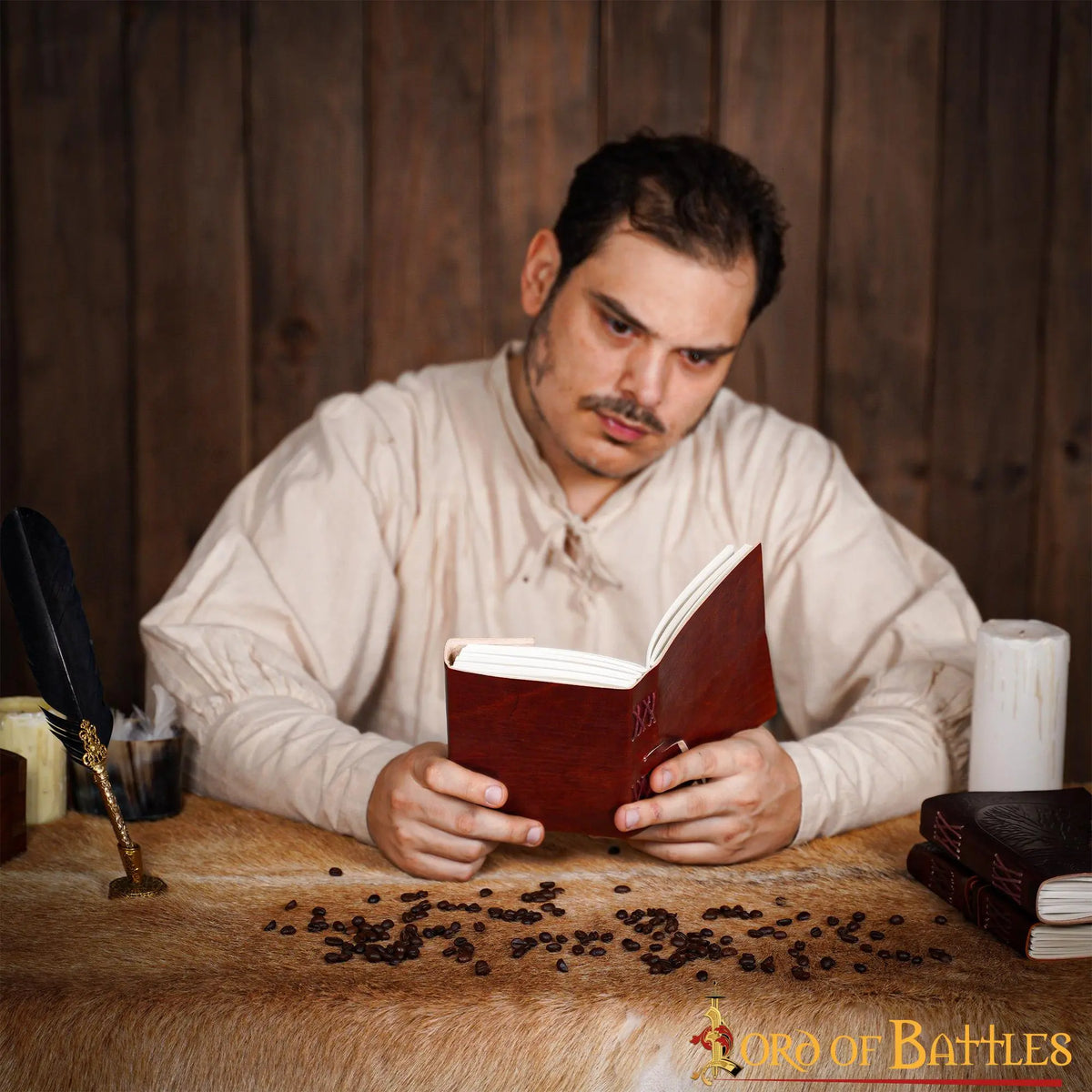 Livro de couro Mago