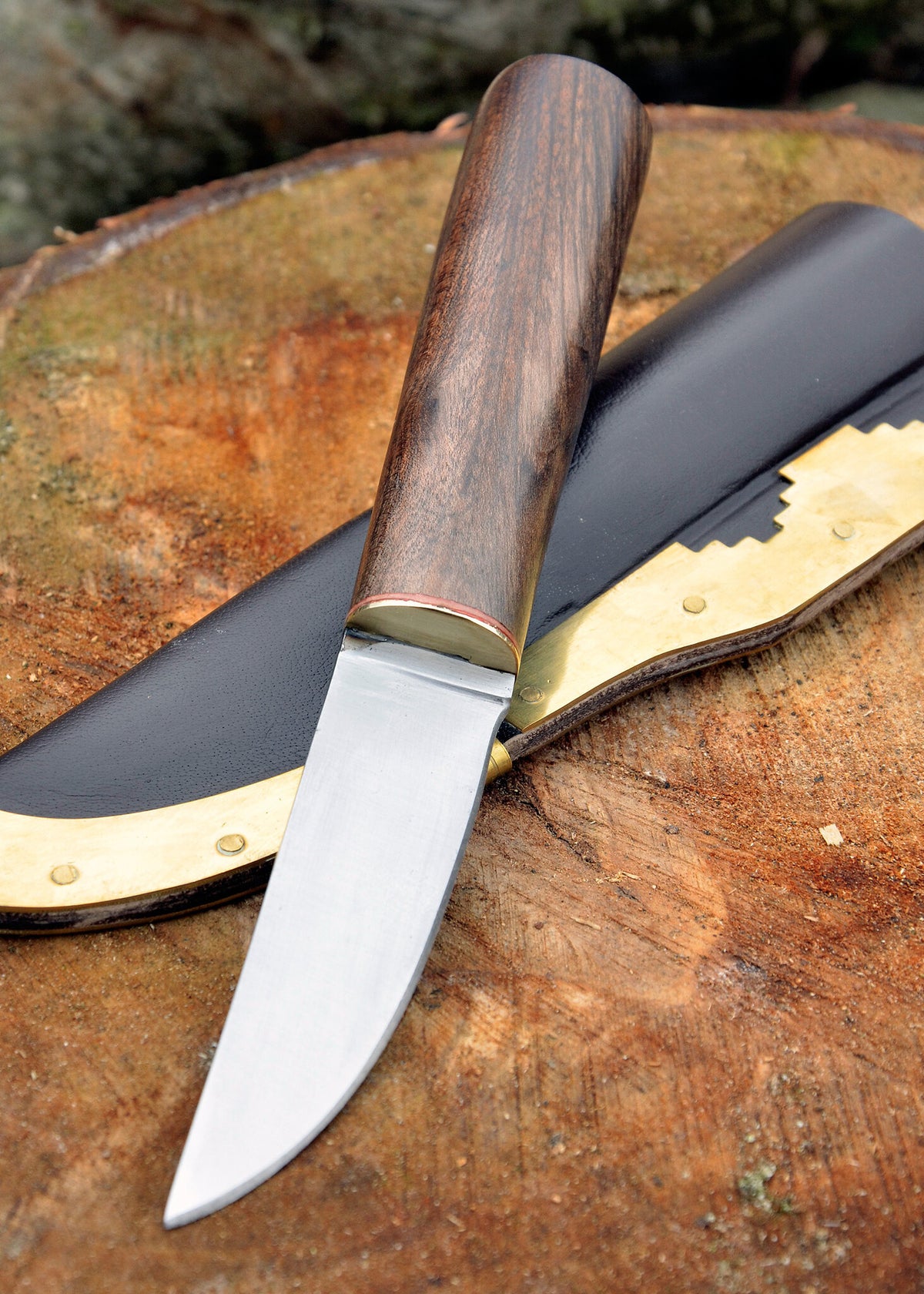 Couteau viking de Gotland, semi-tranchant