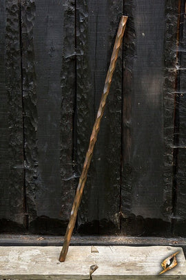 Drewniany kostur (quarterstaff), 150 cm, broń piankowa LARP