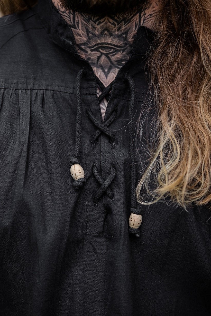 Medieval shirt Louis, black