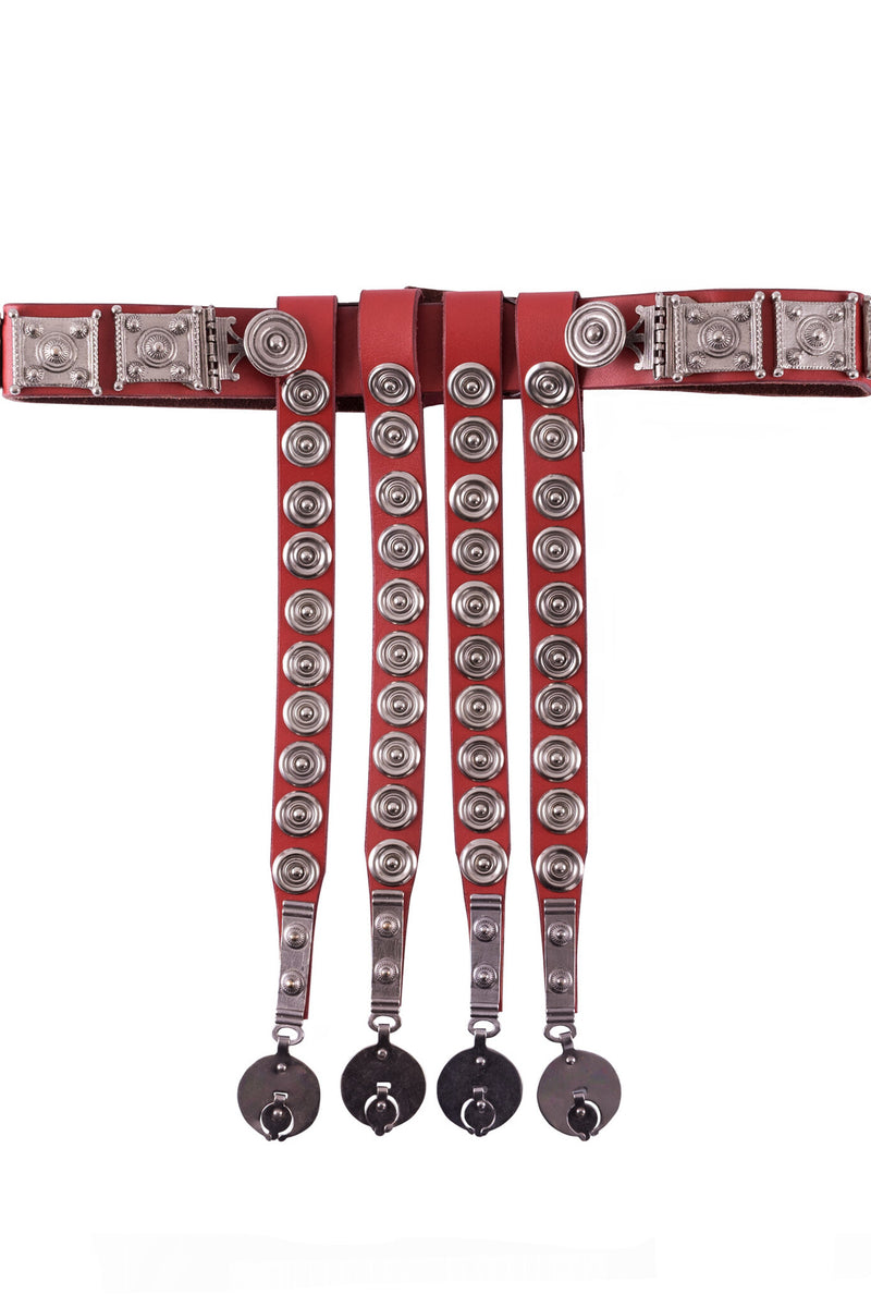 Roman cingulum Mainz, red, 134 cm