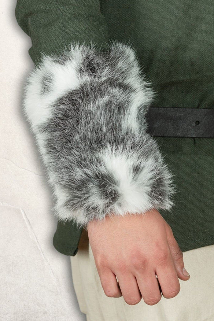 Fur vambrace Lagertha, fur, orange