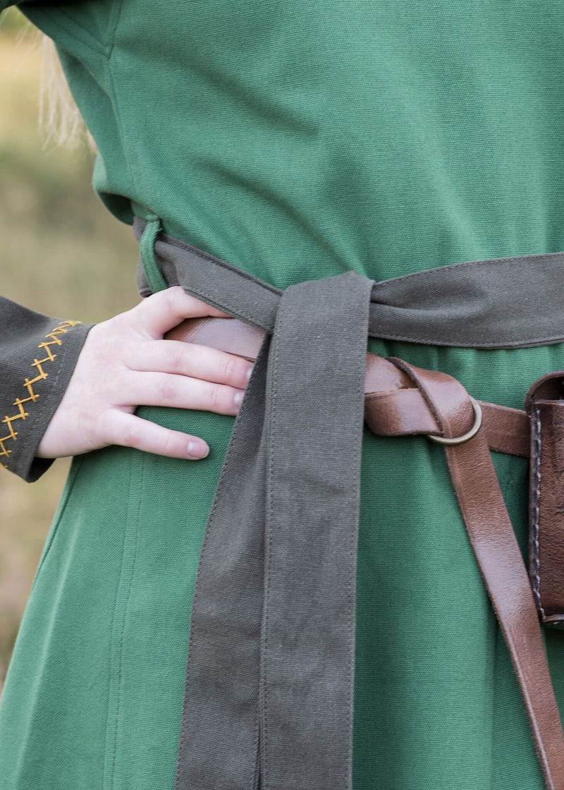 Vestido vikingo Helga, verde
