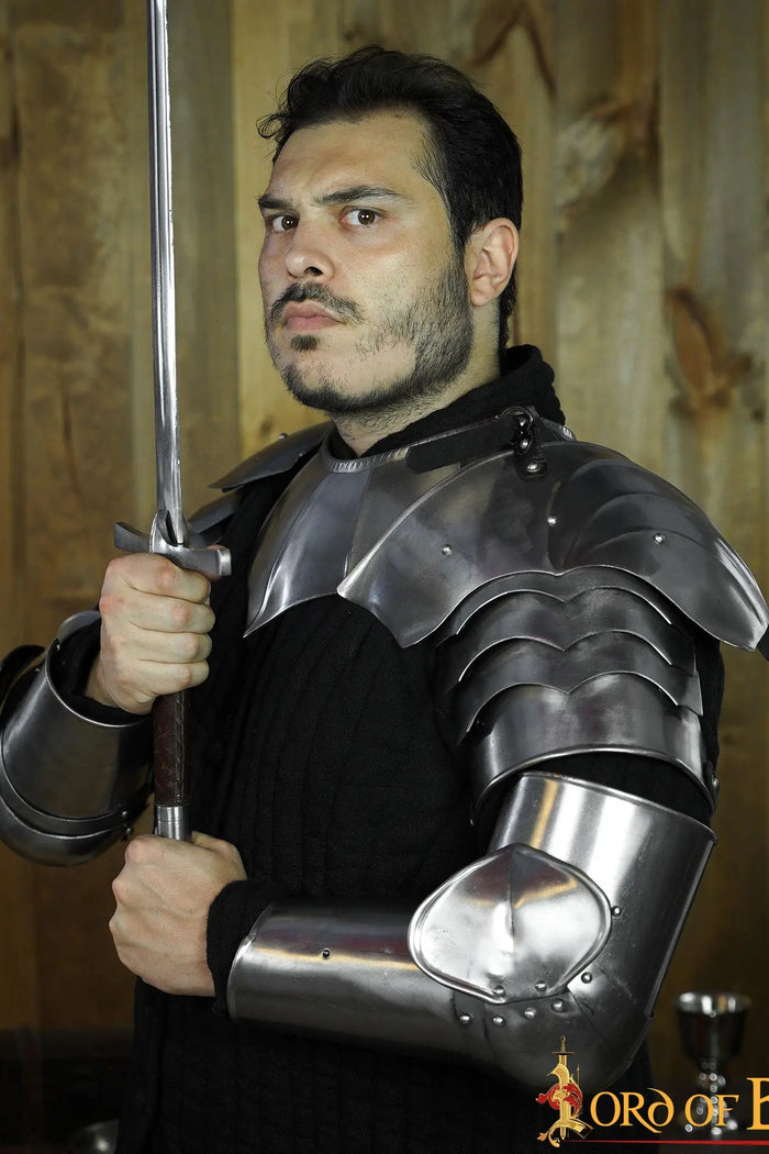 15e eeuws armpantser, vambraces, 1.6 mm