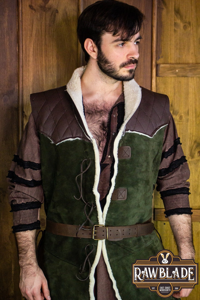 Dimitru Wintermantel, grün, Wollmischung