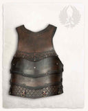 Leather cuirass Gawain, brown