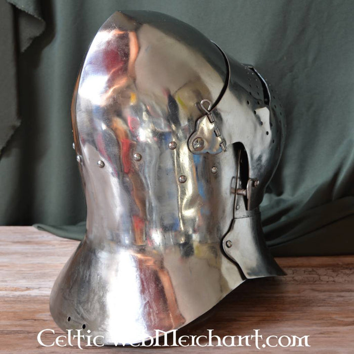 Grote bascinet (1400-1450), 2 mm (battle-ready)