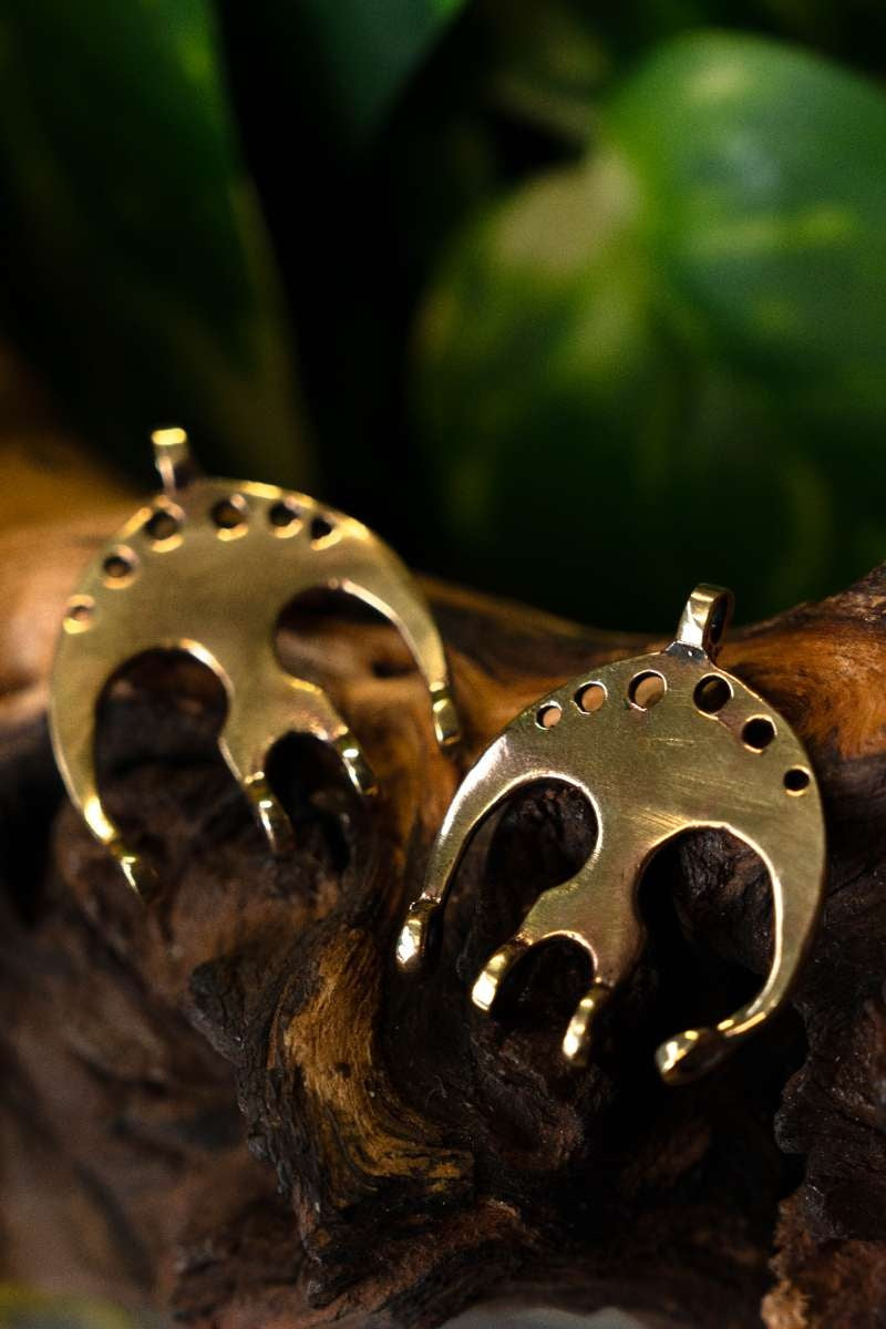 Viking chain dividers set of 2, bronze