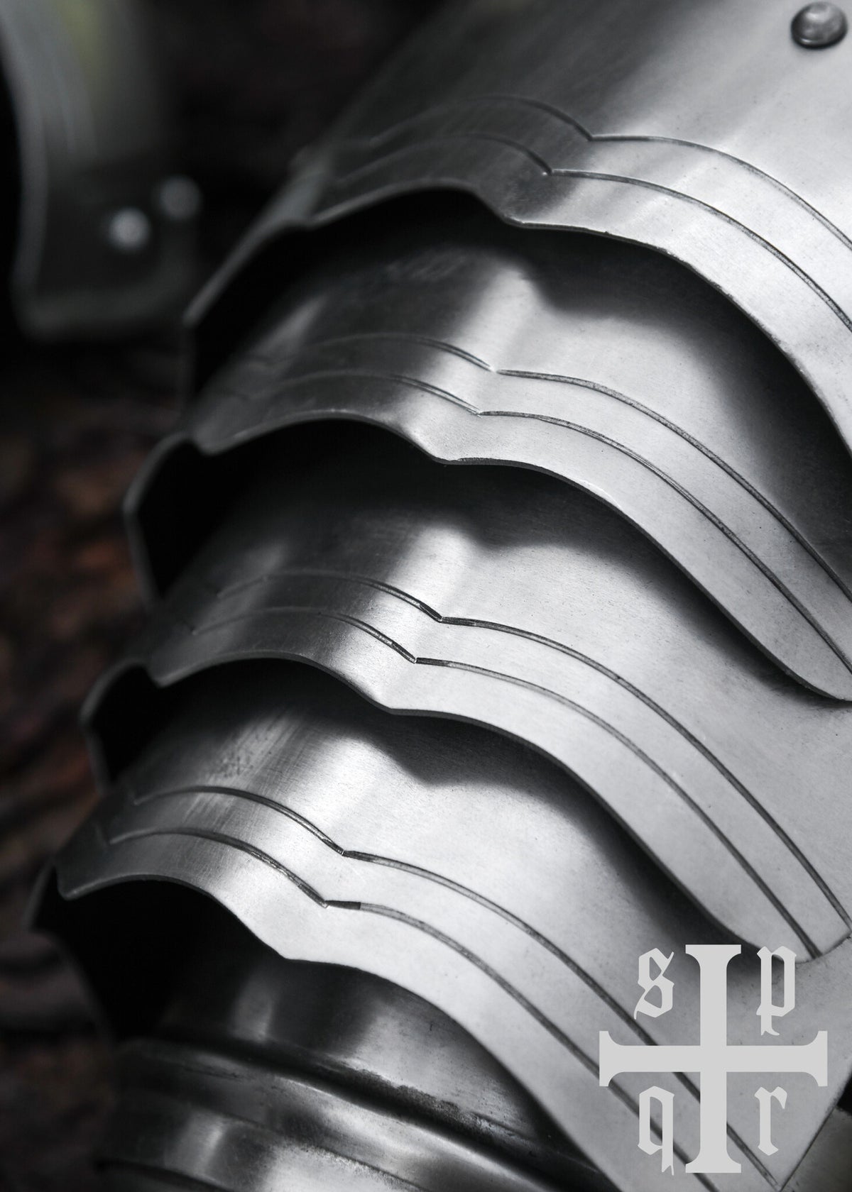 Gotiske vambraces, armpanser, 1,6 mm