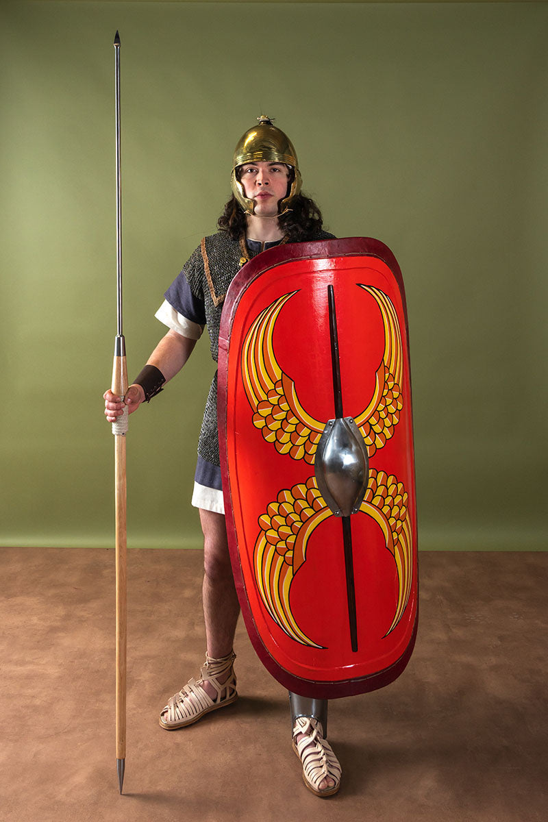 Imperial gallisk galea H, Augusta Vindelicorum, Weisenau, 1,3 mm