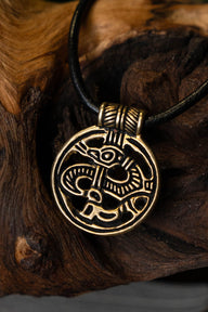9e eeuws Birka amulet, brons