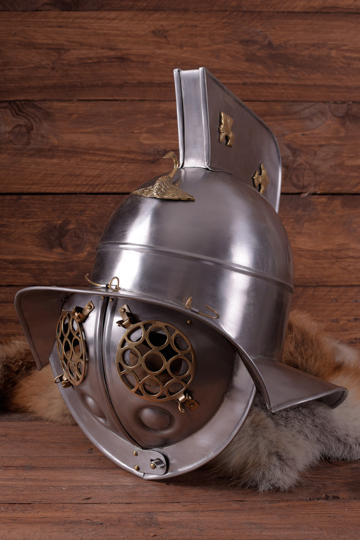 Thraex gladiator helmet, 1-1.2 mm