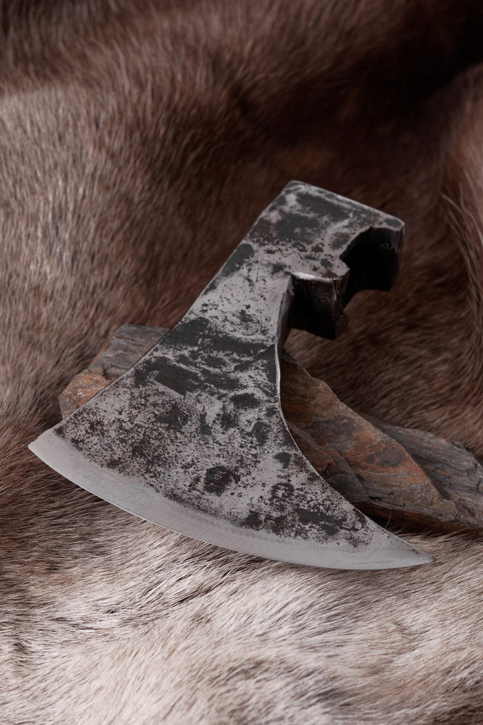 Viking skægøkseblad skeggox, 19 cm, type B, semi-skarp