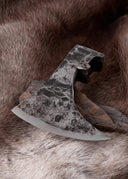 Viking baardbijlblad skeggox, 19 cm, type B, semi-scherp