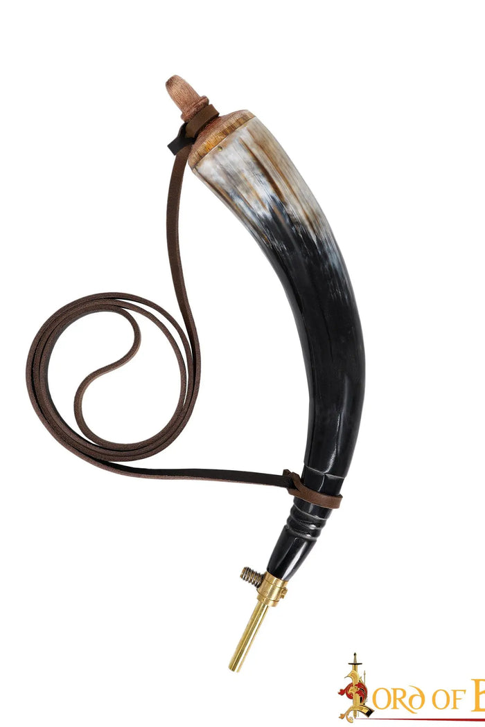 Cuerno de pólvora de lujo