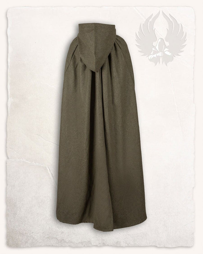 Mantel Harun, Wollmix, oliv